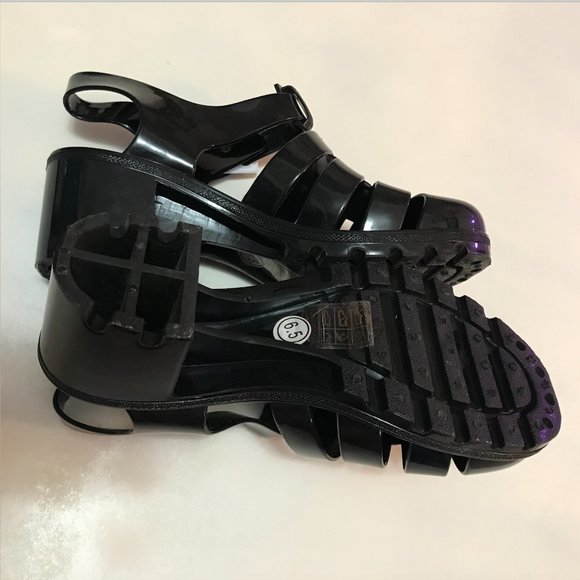 DOLLSKILL Black Jelly Shoes - Picture 3 of 4